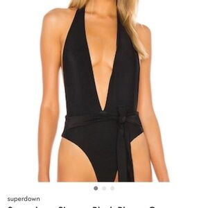Superdown Black Swimsuit